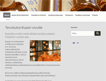 Tablet Screenshot of kupari.com